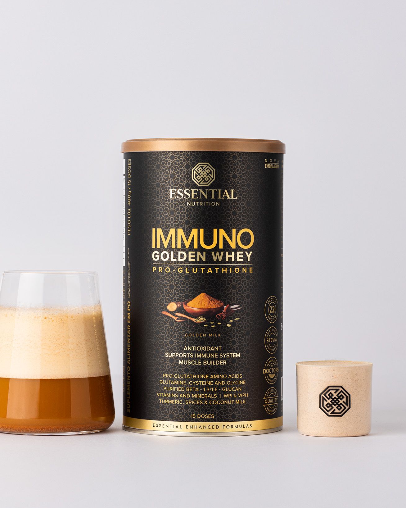 Immuno Golden Whey Lata | 15 doses