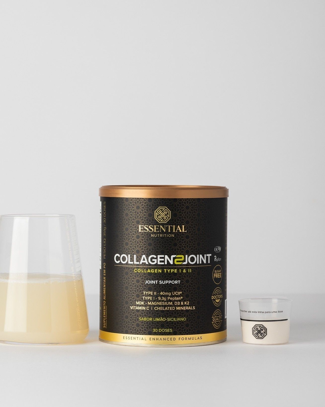 Collagen 2 Joint Limão-siciliano Lata 351g | 30 doses