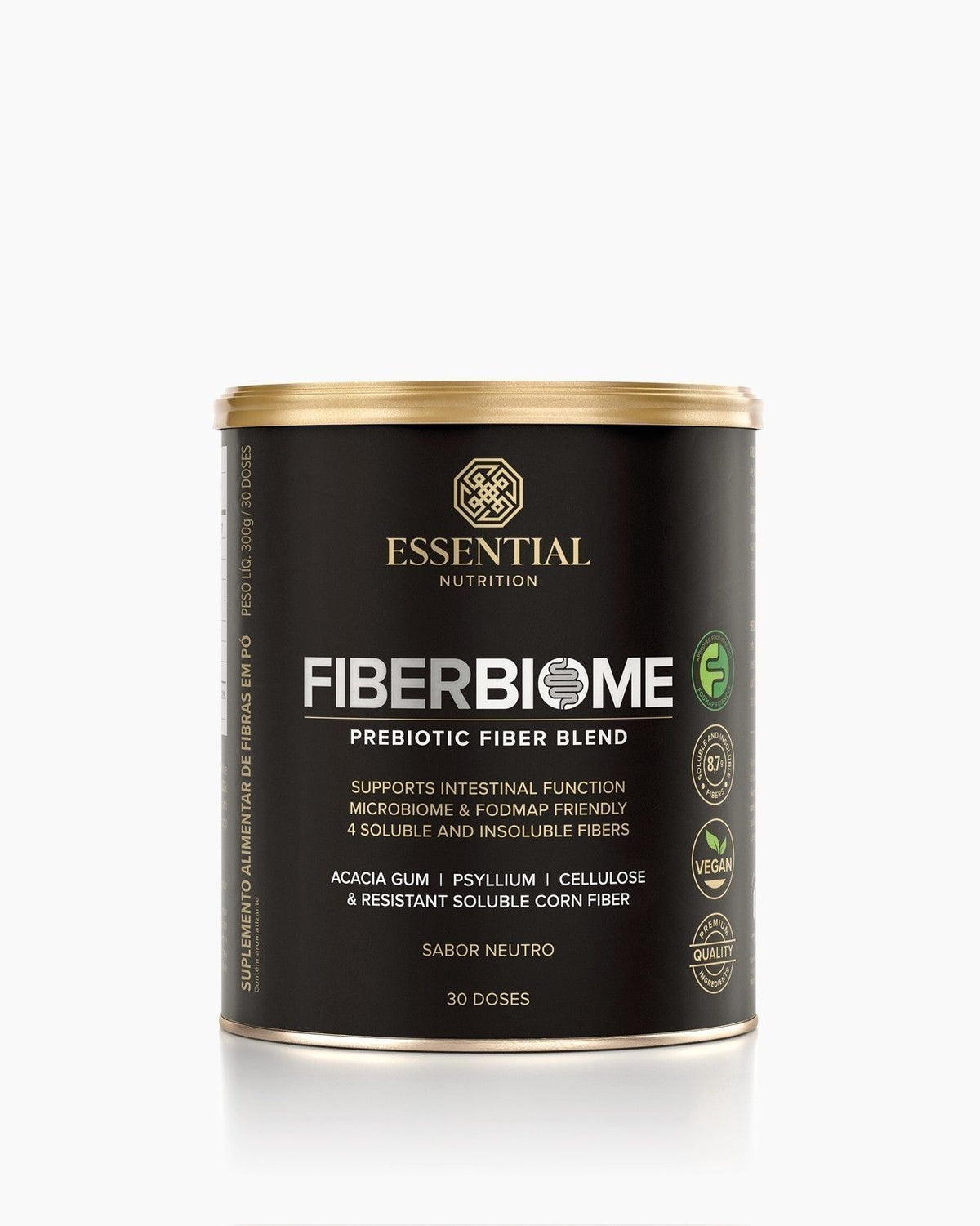 Fiber Biome Neutro Lata 300g | 30 doses