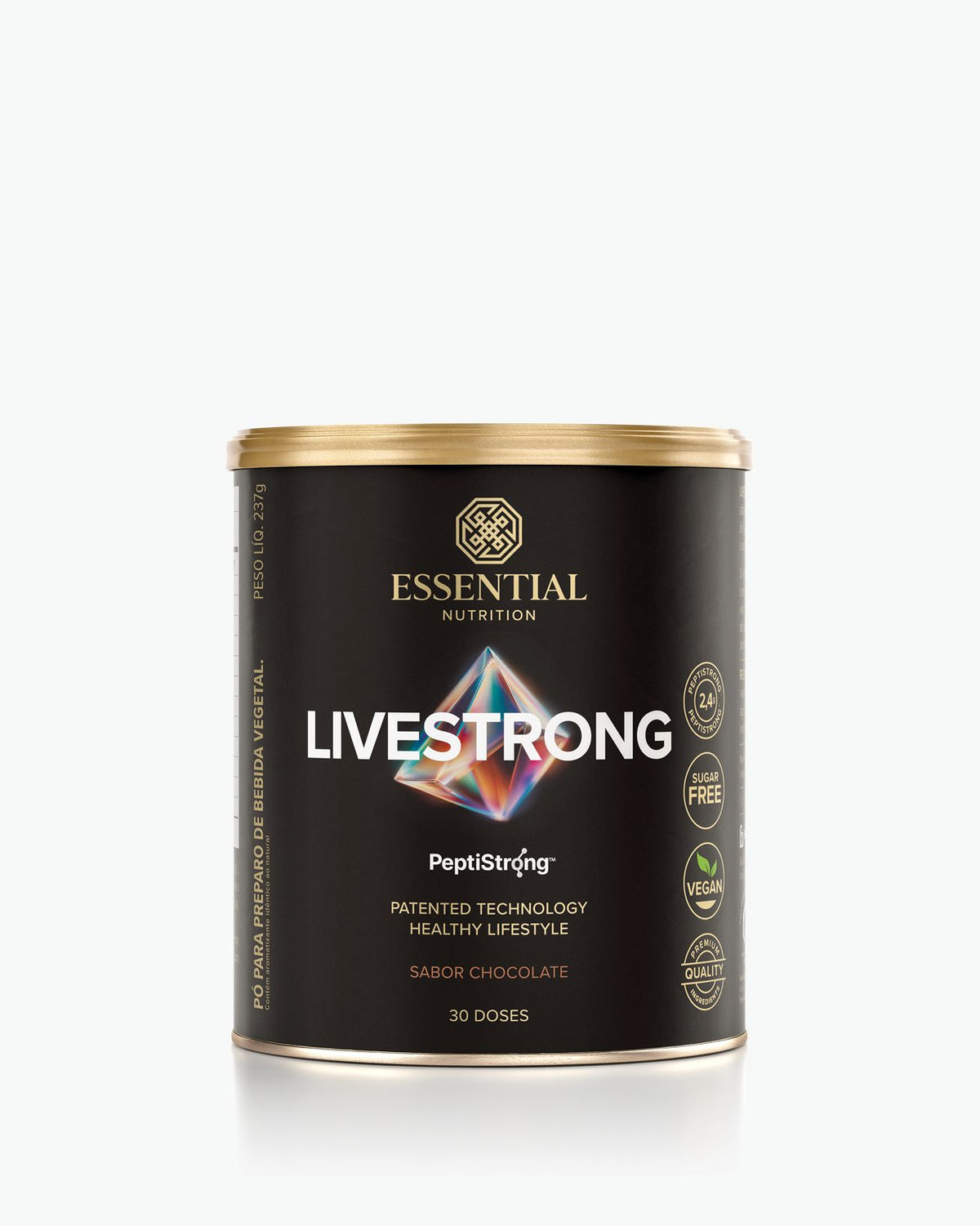 LiveStrong Chocolate Lata 237g | 30 doses