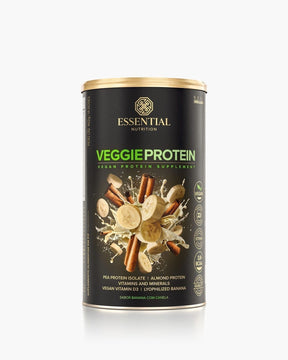 Veggie Protein Banana com canela