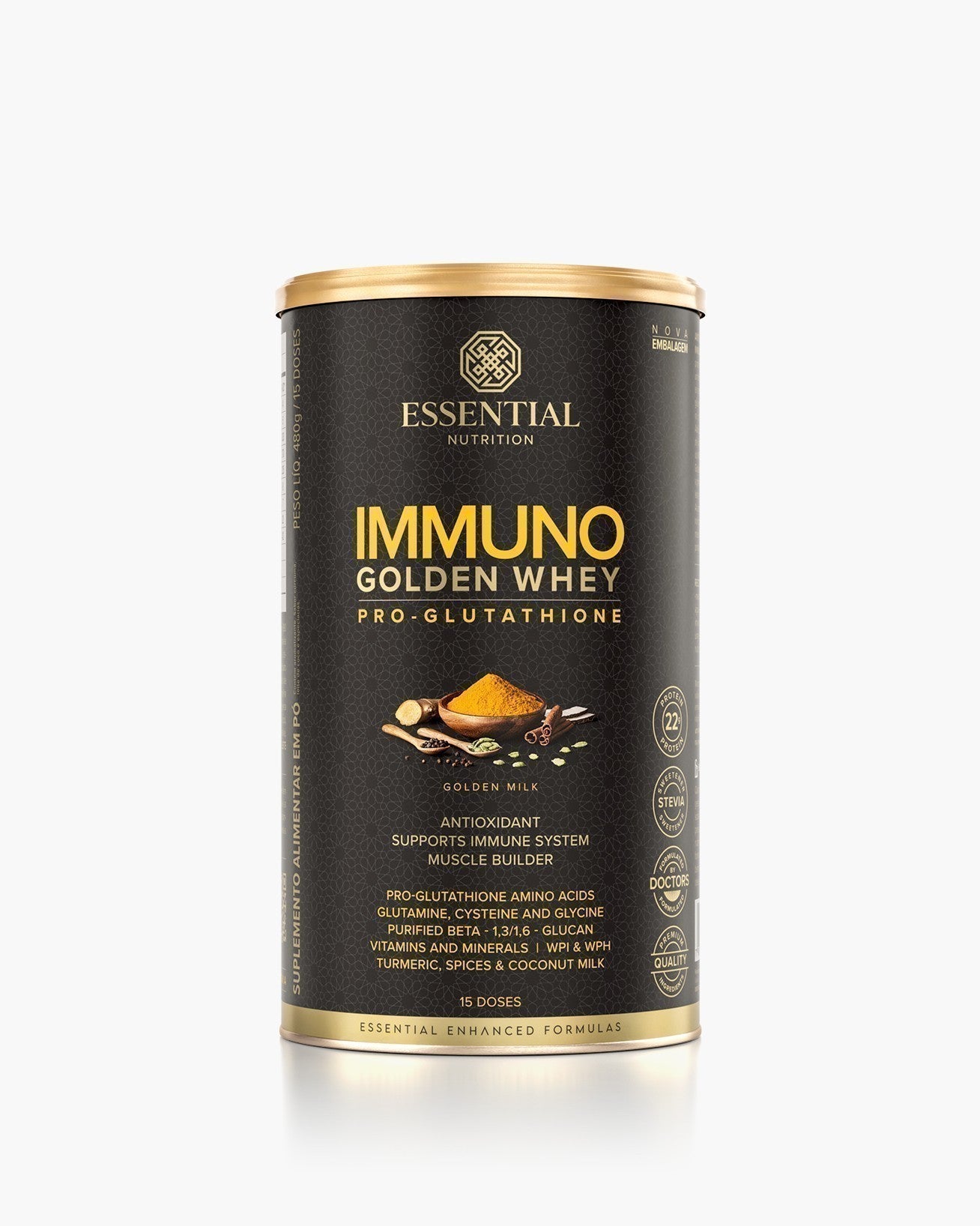 Immuno Golden Whey Lata | 15 doses