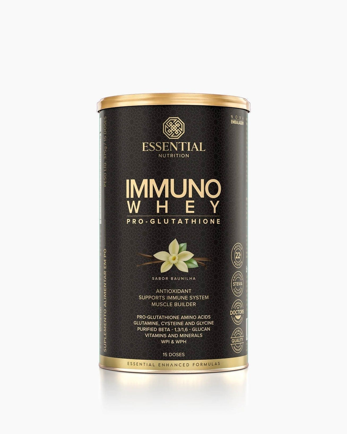 Immuno Whey Baunilha Lata | 15 doses