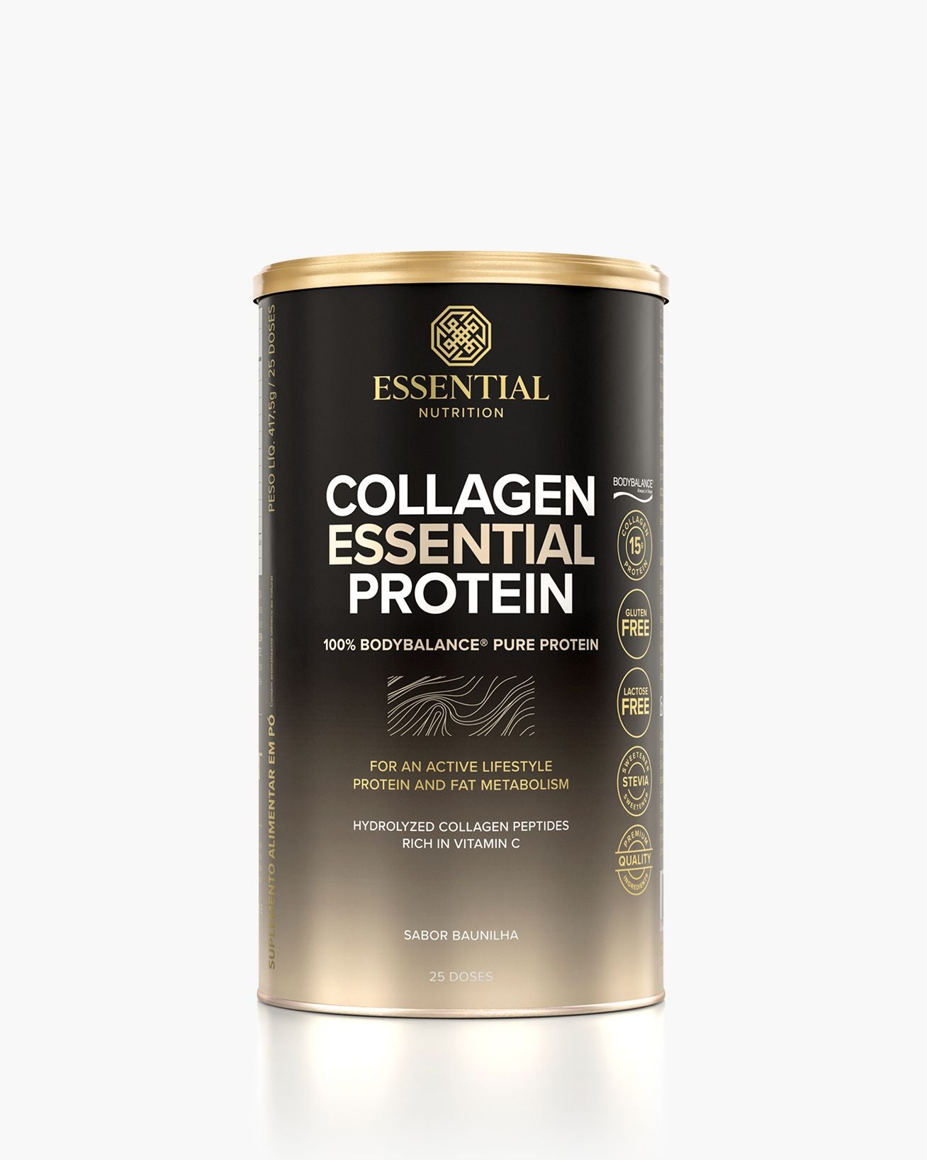 Collagen Essential Protein Baunilha Lata 417,5g | 25 doses